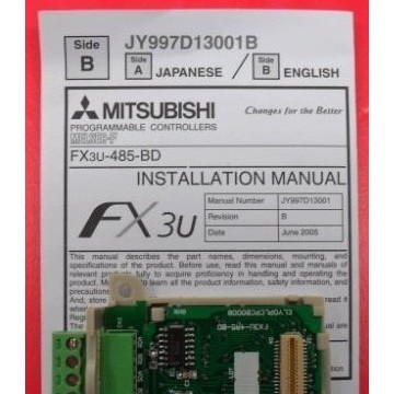 天津三菱PLC擴展卡FX3U-485BD通訊板