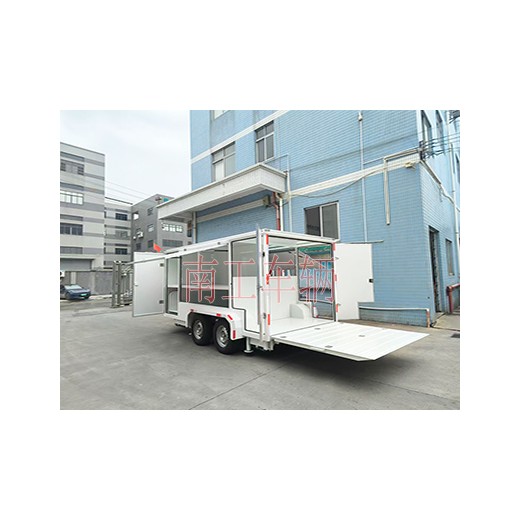 2噸消防器材用半電動(dòng)拖車(chē) 廂式ATV拖車(chē)